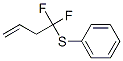 벤젠,[(1,1-디플루오로-3-부테닐)티오]-(9Cl) 구조식 이미지