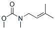 카르밤산,메틸(3-메틸-2-부테닐)-,메틸에스테르(9CI) 구조식 이미지