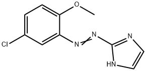 2-[(5-CHLORO-2-METHOXYPHENYL)AZO]-1H-IMIDAZOLE Structure