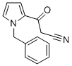 2-(CYANOACETYL)-1-BENZYLPYRROLE Structure