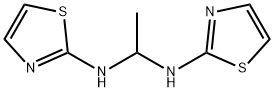 N,N'-디-2-티아졸릴에틸렌디아민 구조식 이미지
