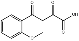 4-(2-메톡시-페닐)-2,4-디옥소-부티르산 구조식 이미지