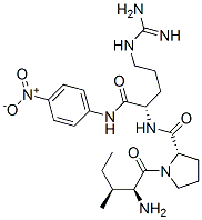 이소류실-프롤릴-아르기닌-4-니트로아닐리드 구조식 이미지