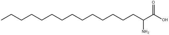 2-Aminohexadecanoic acid 구조식 이미지