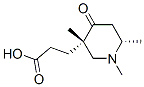 3-Piperidinepropanoicacid,1,3,6-trimethyl-4-oxo-,cis-(9CI) Structure