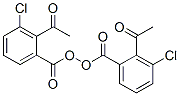 Acetyl(m-chlorobenzoyl) peroxide Structure