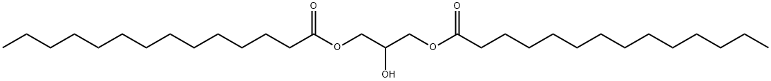 1,3-DIMYRISTIN (C14:0) Structure