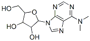 2-(6-dimethylaminopurin-9-yl)-5-(hydroxymethyl)oxolane-3,4-diol 구조식 이미지