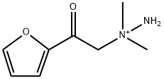 Hydrazinium, 1-[2-(2-furanyl)-2-oxoethyl]-1,1-dimethyl- (9CI) 구조식 이미지