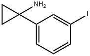 Cyclopropanamine, 1-(3-iodophenyl)- Structure
