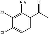 에타논,1-(2-아미노-3,4-디클로로페닐)- 구조식 이미지