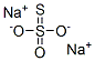 티오황산 나트륨 구조식 이미지
