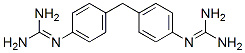 2,2'-[Methylenebis(p-phenylene)]bis(guanidine) Structure