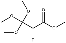 메틸2-플루오로-3,3,3-트리메톡시프로파노에이트 구조식 이미지