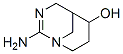 1,3-Diazabicyclo[3.3.1]non-2-en-6-ol, 2-amino- (9CI) 구조식 이미지