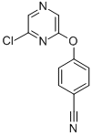2-클로로-6-(4-시아노페녹시)피라진 구조식 이미지