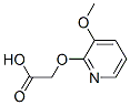 Acetic acid, [(3-methoxy-2-pyridinyl)oxy]- (9CI) Structure