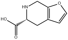 Furo[2,3-c]pyridine-5-carboxylic acid, 4,5,6,7-tetrahydro-, (R)- (9CI) Structure