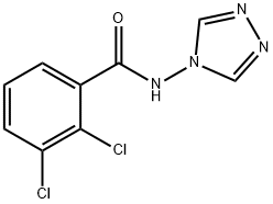 Benzamide, 2,3-dichloro-N-4H-1,2,4-triazol-4-yl- (9CI) 구조식 이미지