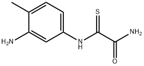 Acetamide, 2-[(3-amino-4-methylphenyl)amino]-2-thioxo- (9CI) Structure