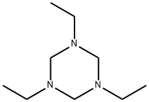 HEXAHYDRO-1,3,5-TRIETHYL-S-TRIAZINE Structure