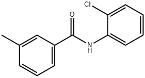 N-(2-chlorophenyl)-3-methylbenzamide 구조식 이미지