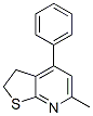 Thieno[2,3-b]pyridine, 2,3-dihydro-6-methyl-4-phenyl- (9CI) 구조식 이미지