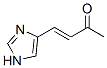 3-Buten-2-one, 4-(1H-imidazol-4-yl)- (9CI) 구조식 이미지