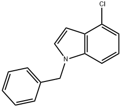 1-Benzyl-4-chloroindole Structure