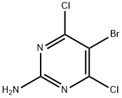 5-BROMO-4,6-DICHLOROPYRIMIDIN-2-AMINE 구조식 이미지