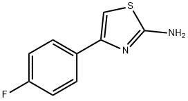 4-(4-플루오로페닐)-1,3-티아졸-2-아민 구조식 이미지