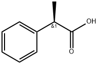 (R)-(-)-2-Phenylpropionic acid 구조식 이미지
