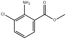 Methyl 2-amino-3-chlorobenzoate Structure