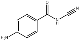 Benzamide, 4-amino-N-cyano- (9CI) Structure