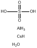 ALUMINUM CESIUM SULFATE Structure