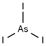 Arsenic(III) iodide 구조식 이미지