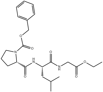 Z-PRO-LEU-GLY-OET 구조식 이미지