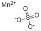 Manganese sulfate Structure