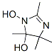 1H-Imidazol-5-ol, 4,5-dihydro-1-hydroxy-2,4,4,5-tetramethyl- (9CI) 구조식 이미지