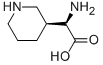 3-Piperidineaceticacid,alpha-amino-,(R*,S*)-(9CI) Structure