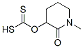 Carbonodithioic acid, O-(1-methyl-2-oxo-3-piperidinyl) ester (9CI) Structure