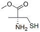 Cysteine, 2-methyl-, methyl ester (9CI) Structure