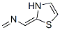 Methanamine,  N-methylene-1-(2(3H)-thiazolylidene)- Structure