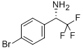 (S)-1-(4-브로모-페닐)-2,2,2-트리플루오로-에틸아민 구조식 이미지