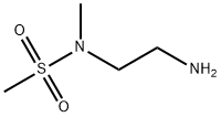 N-(2-aminoethyl)-N-methylmethanesulfonamide(SALTDATA: HCl) Structure