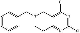 6-BENZYL-2,4-DICHLORO-5,6,7,8-TETRAHYDROPYRIDO[4,3-D]PYRIMIDINE Structure