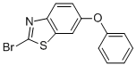 2-BROMO-6-PHENOXYBENZOTHIAZOLE Structure