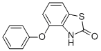 4-PHENOXY-2(3H)-BENZOTHIAZOLONE Structure