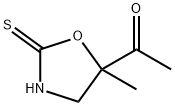 Ethanone, 1-(5-methyl-2-thioxo-5-oxazolidinyl)- (9CI) Structure