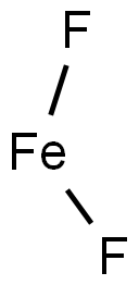 플루오린화 철(II), 무수물(플루오르화 철(II), 무수물) 구조식 이미지